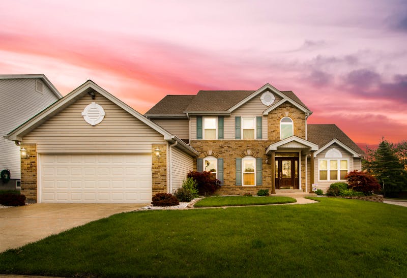 Suburban home in Owings Mills, Maryland
